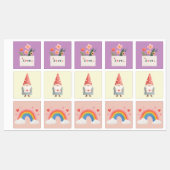 Lovable Square Stickers ラベル (シート)