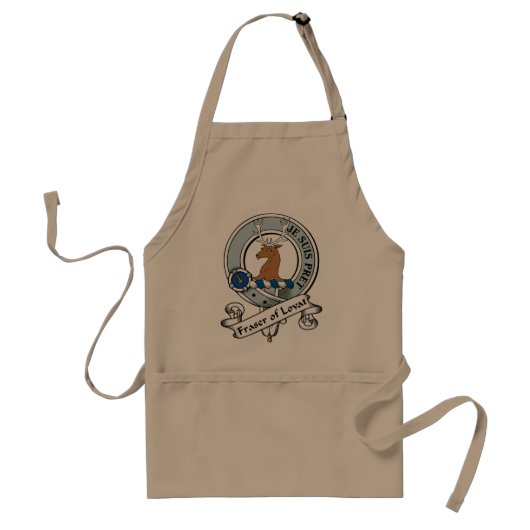 Lovatの一族のバッジのFraser スタンダードエプロン (正面)
