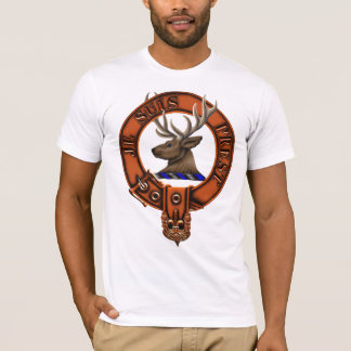 Lovat家紋およびTargeの一族Fraser Tシャツ