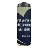 LOVEあなたは何をしているか – Adiela Akoo - タンブラー (正面)