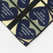 LOVEあなたは何をするフリースブランケット – アディエラアコー フリースブランケット (角)