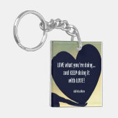 LOVEあなたは何をキーチェーンを行う – Adiela Akoo キーホルダー (正面左)