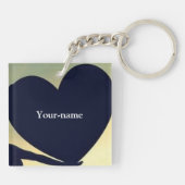 LOVEあなたは何をキーチェーンを行う – Adiela Akoo キーホルダー (裏面)