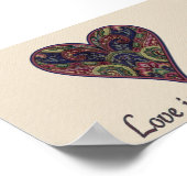 LOVEが答え ポスター (角)