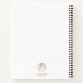 LoveがThe Answer Spiral Notebook ノートブック (裏面)