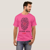 Loveで保護されたレトロな可愛いギフト Tシャツ (正面フル)
