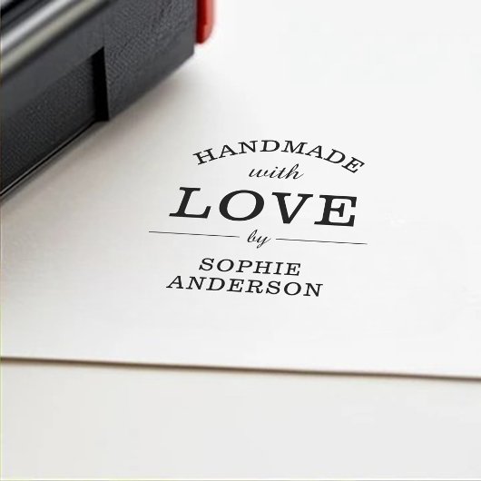 Loveで手作り名前をカスタムするモダン職人技 セルフインキングスタンプ