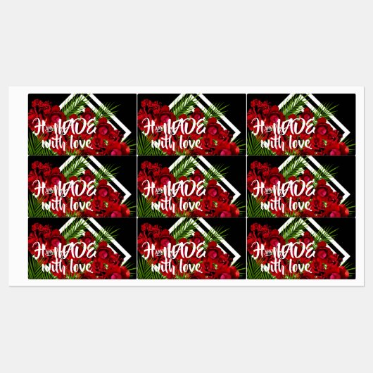 LOVEで手作り ラベル (シート)