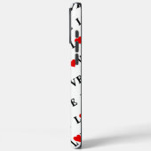 LOVEとハート Case-Mate iPhoneケース (裏面 / 左)