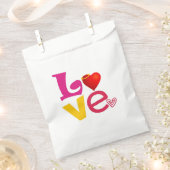 LOVEの好意バッグ フェイバーバッグ (クリップ留めされた状態)