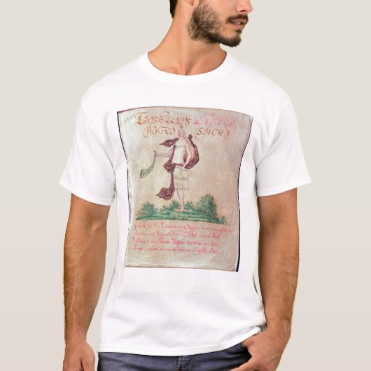 「Loveの小さい本へのFrontispiece Tシャツ (正面)