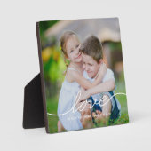 LOVEの書カスタムフレーム フォトプラーク (正面)