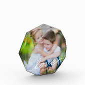 LOVEの書写モダン真ブロック フォトブロック (左)