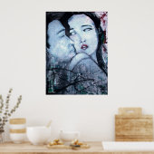 LOVEの浮気プリント ポスター (キッチン)