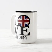 LOVEの読イギリス15oz ツートーンマグカップ (正面左)