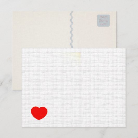 LOVEはがき ポストカード (正面/裏面)