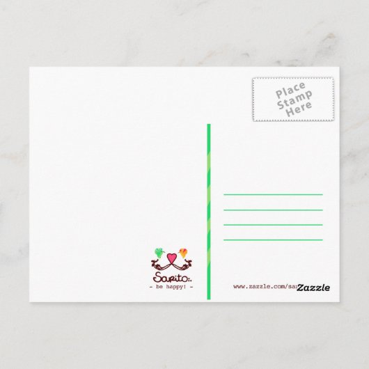 LOVEはがき: ポストカード (裏面)