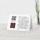 LOVEはカード 案内状 (裏面)