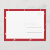 LOVEは必要なクリスマスの休日はがき シーズンポストカード (裏面)