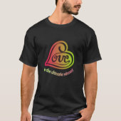 LOVEは究極の勝者 Tシャツ (正面)