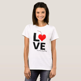 LOVEは簡単 Tシャツ