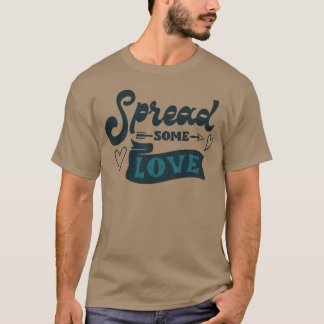 LOVEを広げよう 友達 Tシャツ