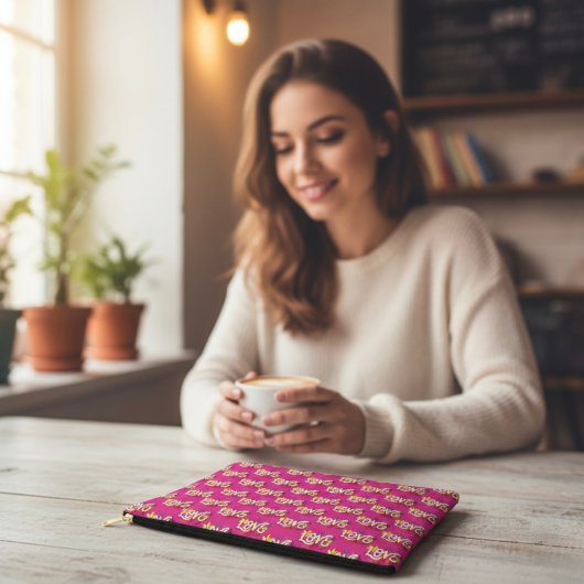 LOVEアクセサリーポーチ アクセサリーポーチ