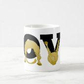 LOVEアジャイルポニー コーヒーマグカップ (中央)