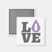 LOVEエッセンシャル油 マグネット (正面/裏面)