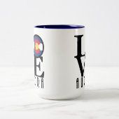 LOVEオーロラコロラド15oz ツートーンマグカップ (中央)