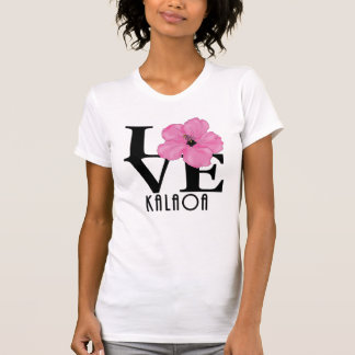 LOVEカラオアピンク(フロントプリント) Tシャツ