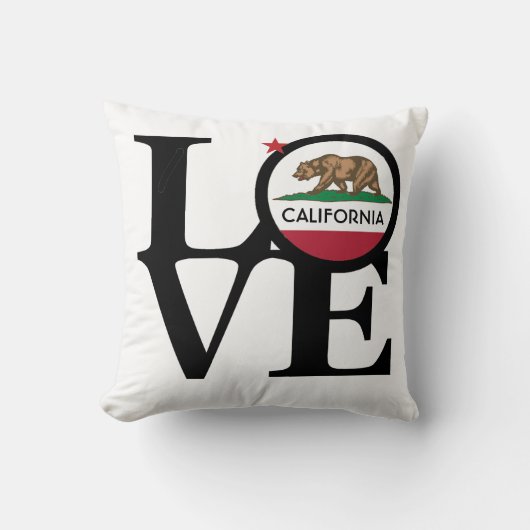 LOVEカリフォルニア クッション (正面)