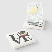 LOVEカリフォルニア ストーンコースター (横)