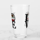 LOVEカリフォルニア タンブラーグラス (左)