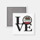 LOVEカリフォルニア マグネット (正面/裏面)