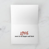 LOVEカントリーファームバレンタインデーの鶏 シーズンカード (内部)