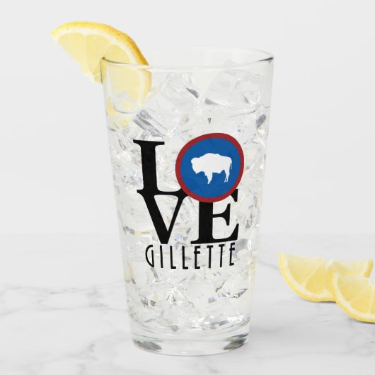 LOVEギルレットワイオミング タンブラーグラス (アイス正面)
