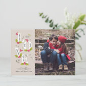 LOVEクリスマスホリデーフォトカード シーズンカード (スタンド正面)