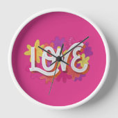 LOVEクロック 壁時計 (正面)