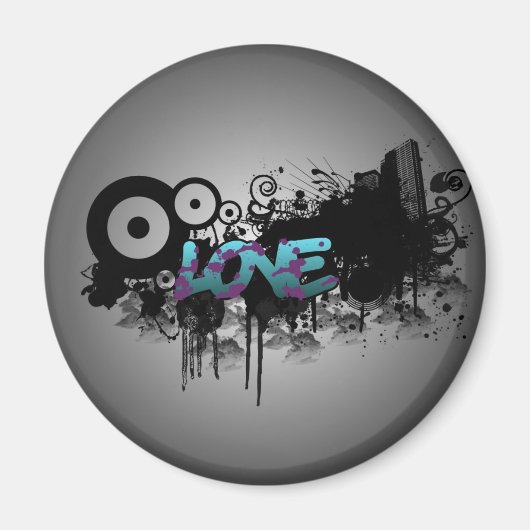 LOVEグラフィティ マグネット (正面)