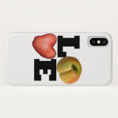 LOVEコレクションアップルポテトIphoneケース Case-Mate iPhoneケース (裏面(横))