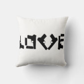 LOVEコレクションアンチガンネガ前向き/枕 クッション (裏面)