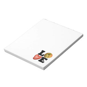 LOVEコレクションハートポテトメモ ノートパッド