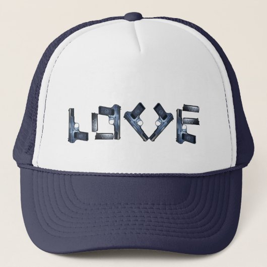 LOVEコレクション – Trucker Hat キャップ (正面)