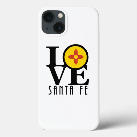 LOVEサンタフェニューメキシコ Case-Mate iPhoneケース (裏面)