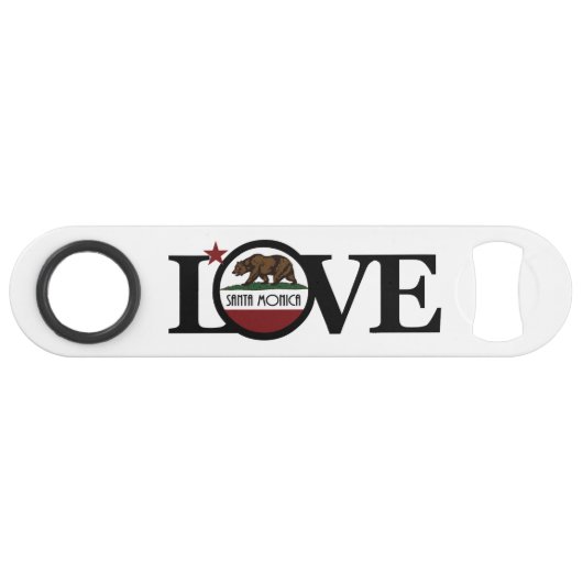 LOVEサンタモニカカリフォルニア スピード栓抜き (正面(横))
