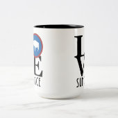 LOVEサンダンスワイオミング15oz ツートーンマグカップ (中央)
