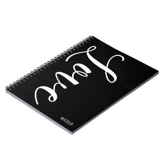 LOVEシックパーソナライズされたタイ感動的プ ノートブック (左側)