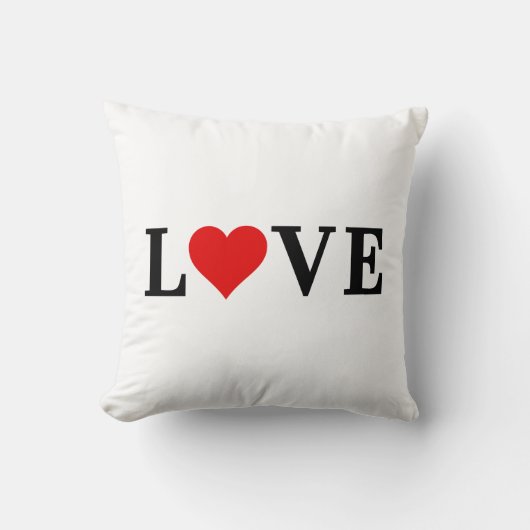 LOVEシンプルミニマエレガントリスト クッション (正面)