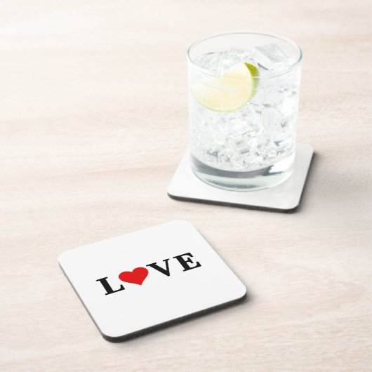 LOVEシンプルミニマエレガントリスト コースター (右側)